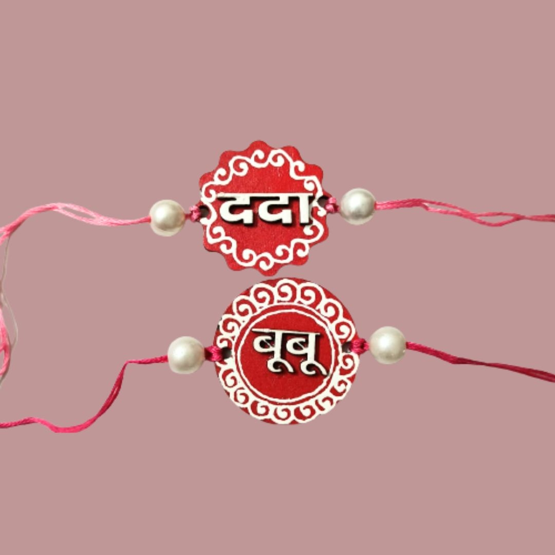 Uttarakhand Aipan Rakhi Pack of Two (Rakshabandhan Special)