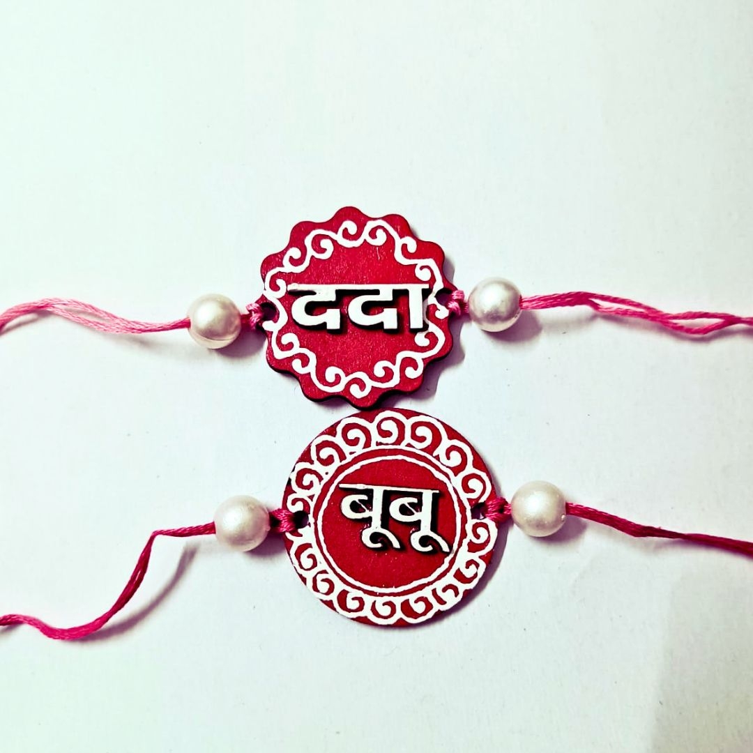 Handmade Rakhi Pack of Two  