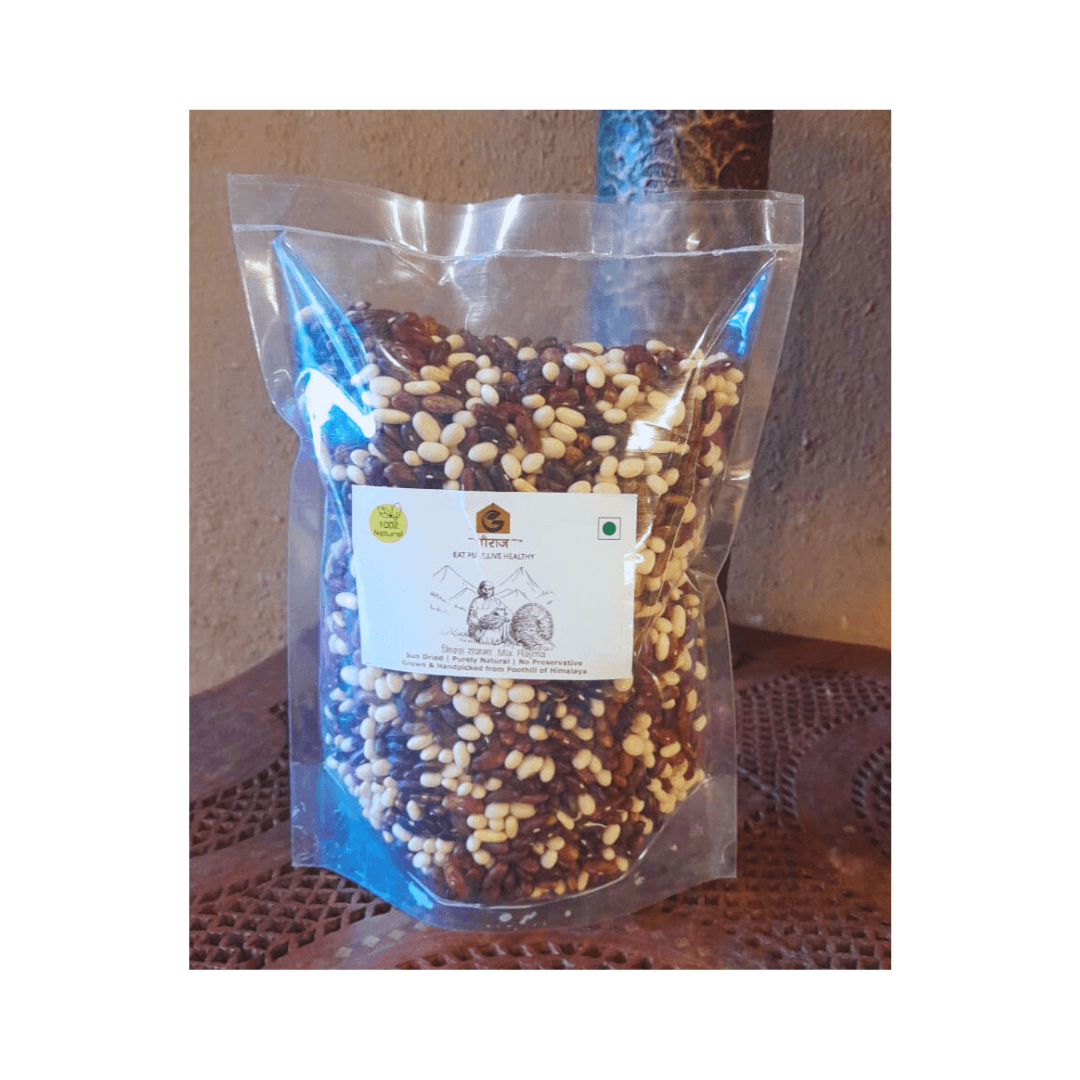 Gauraj Mix Pahadi Rajma Naturally Sourced from Uttarakhand