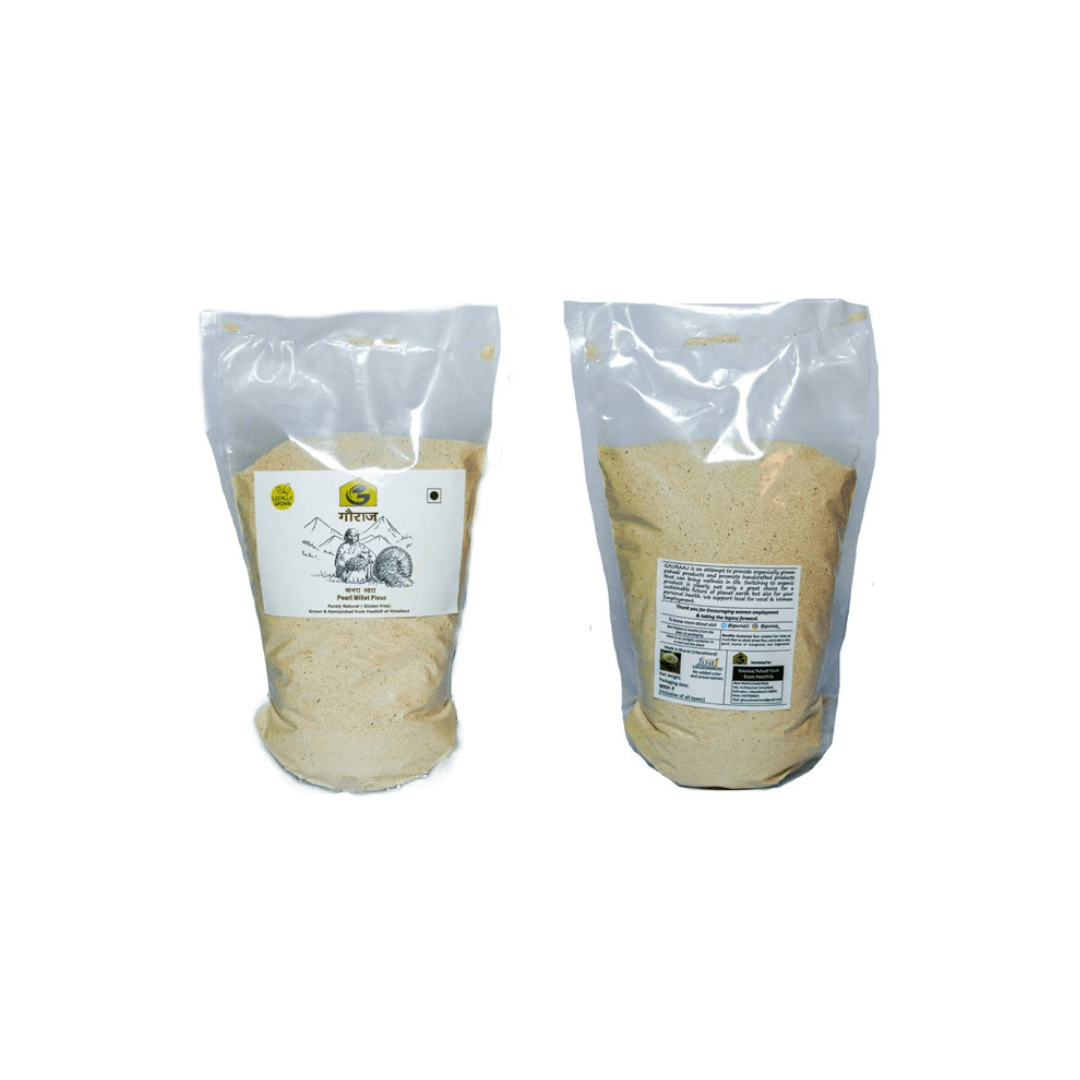 Natural Stone Grounded Cold Pressed Pearl Millet (Bajra) Flour-1Kg