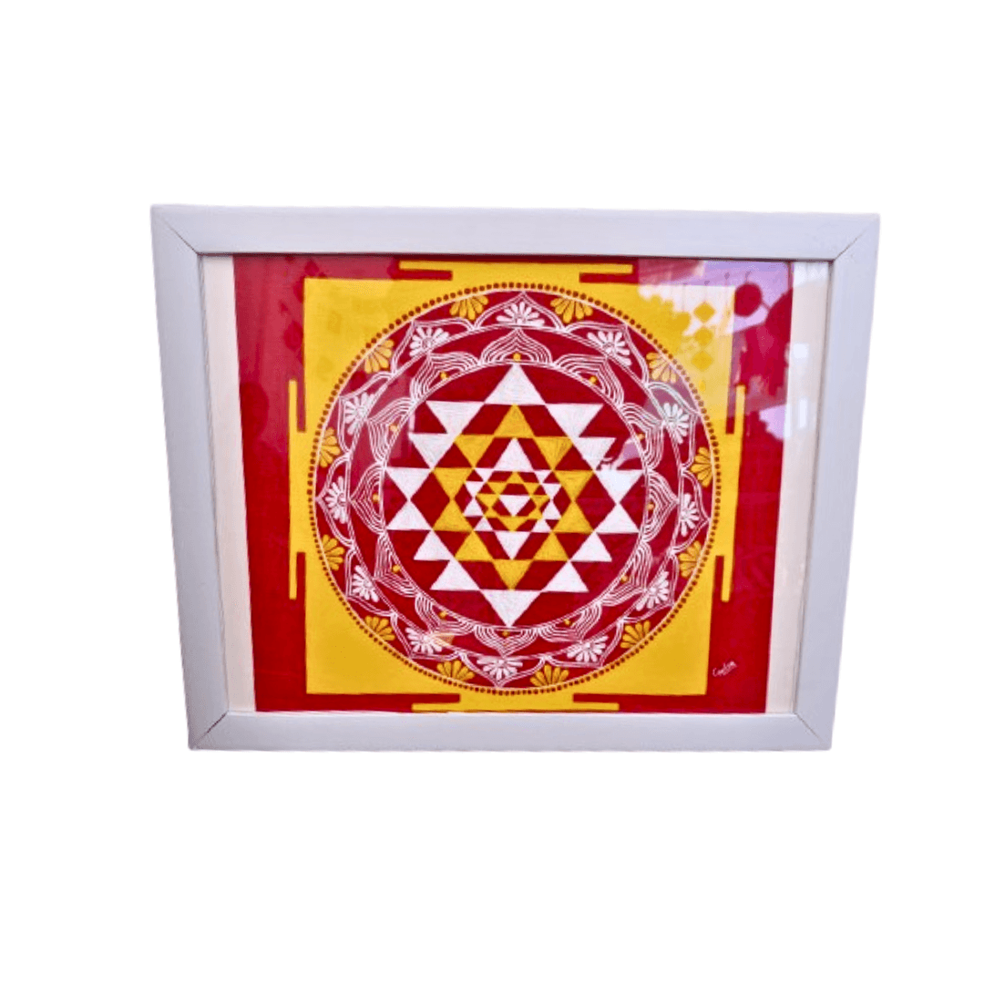 Aipan wall hanging frame 