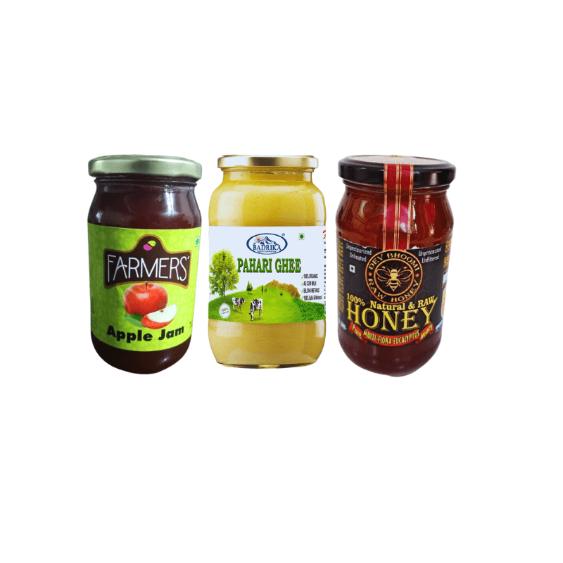 Himalayan Essence Honey, Jam & Ghee Hamper