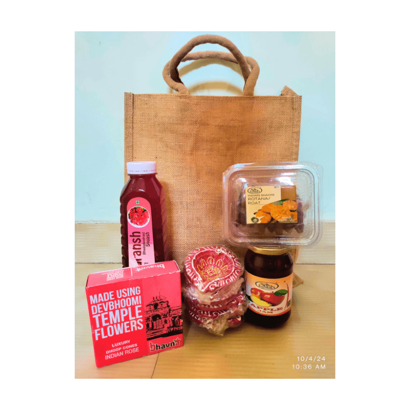 Traditional Jute Bag Gift Hamper 